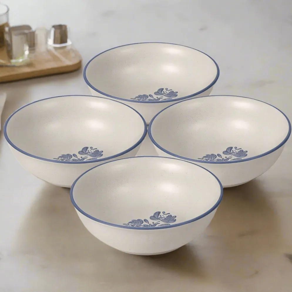 Yorktowne Set of 4 Soup Cereal Bowls